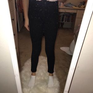 black skinny jeans